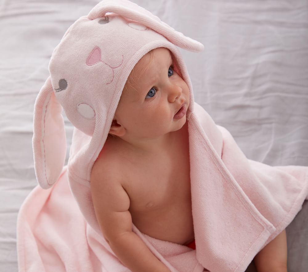 Bunny Nursery Bath Wraps